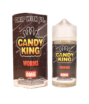 Candy King - Worms - 100ml - Super Vape Store