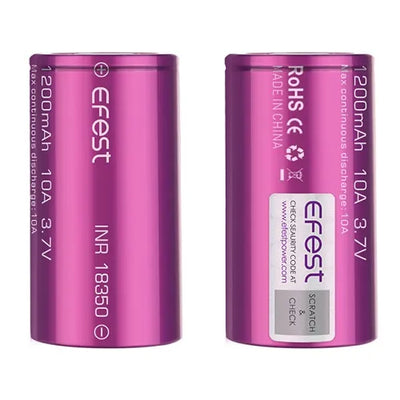 Efest 18350 - 1200mAh Battery - Super Vape Store