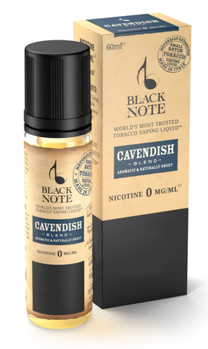 Black Note - Cavendish Tobacco - 60ml  - 70/30 Blend - Super Vape Store