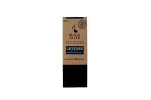 Black Note - Cavendish Tobacco - NEW 60ml Gorilla Bottle - Super Vape Store