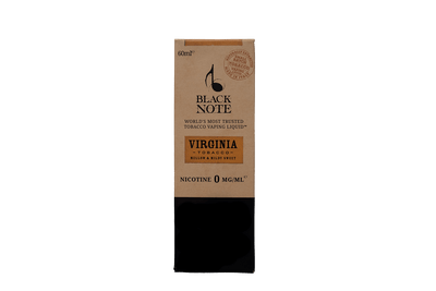 Black Note - Virginia Tobacco - NEW 60ml Gorilla Bottle - Super Vape Store