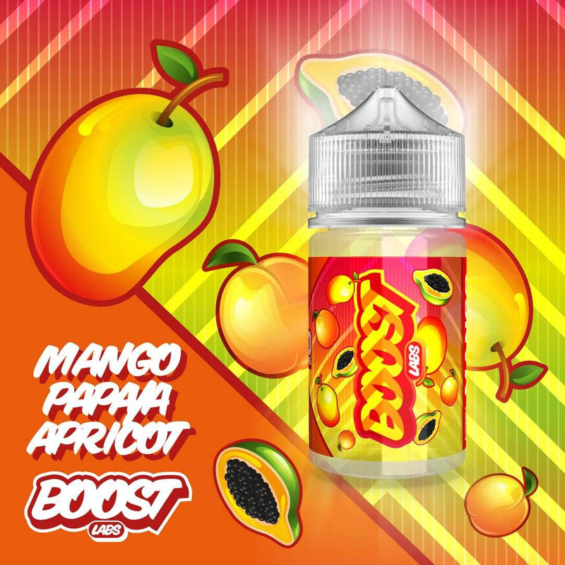BOOST LABS - MANGO PAPAYA APRICOT - 60ml - Super Vape Store