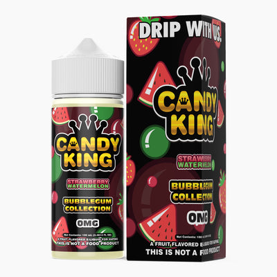 Candy King | Bubblegum Collection | Strawberry Watermelon - 100ml - Super Vape Store