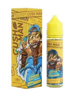 CushMan By Nasty Juice - MANGO BANANA - Low Mint - 60ml - Super Vape Store