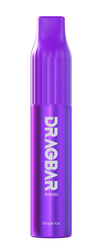 ZOVOO - DRAGBAR 1000 - Grape Ice - 0MG Disposable - Super Vape Store