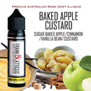 Frank & Atticus E-Liquid - Baked Apple Custard - 60ml - Super Vape Store