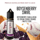 Frank and Atticus E-Liquid - Boysenberry Swirl E-Juice - 60ml - Super Vape Store