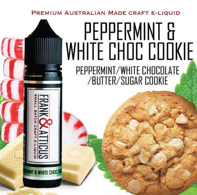 Frank & Atticus - Peppermint, White Choc Cookie - 60ml - Super Vape Store