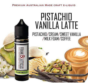 Frank and Atticus E-Liquid - Pistachio vanilla latte E-Juice - 60ml - Super Vape Store