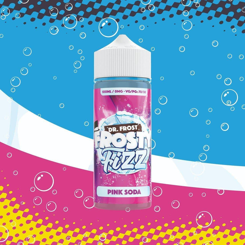 Dr Frost Frosty Fizz - Pink Soda - 100ml - Super Vape Store