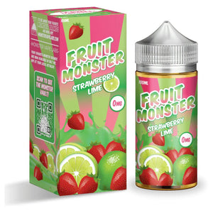 Fruit Monster | Strawberry Lime | 100ml - Super Vape Store