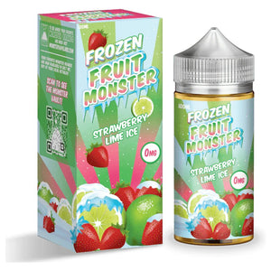 Frozen Fruit Monster | Strawberry Lime | 100ml - Super Vape Store