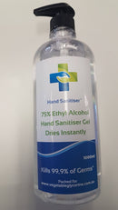 HAND SANITISER - 75% ETHYL ALCOHOL - 1L - Super Vape Store