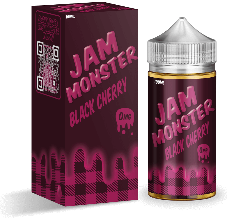 Jam Monster - Black Cherry - 100ml - Super Vape Store