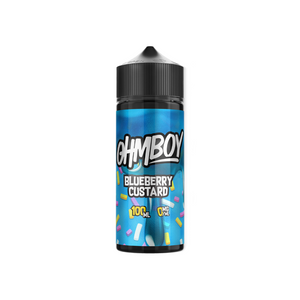 OhmBoy Custards | Blueberry Custard | 100ml - Super Vape Store