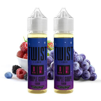 40% OFF - Twist Purple NO 1 - 2 X 60ML - Super Vape Store