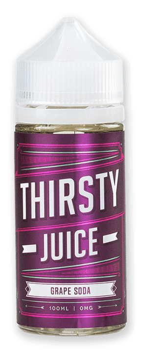 Thirsty Juice Co. - Grape Soda E-Liquid - 100ml - Super Vape Store