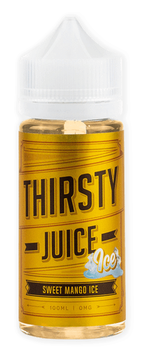 Thirsty Juice Co. - Sweet Mango ICE E-Liquid - 100ml - Super Vape Store