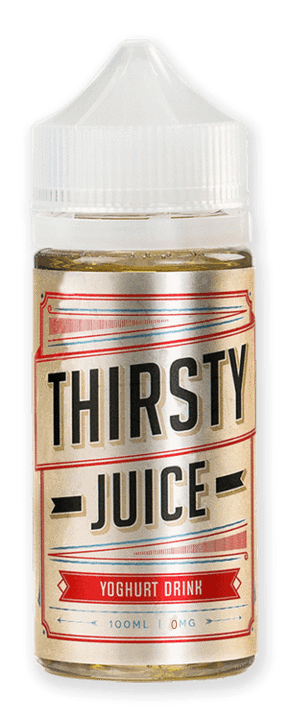 50% Off - Thirsty Juice Co. - Yoghurt Drink E-Liquid - 100ml - Super Vape Store