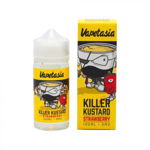 Vapetasia Killer Kustard - Strawberry 100ml - Super Vape Store