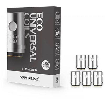 Vaporesso ECO Universal Coils - EUC Meshed/CCELL - 5pcs - Super Vape Store