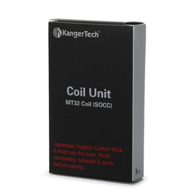 KangerTech MT32 SOCC Single Coil - Super Vape Store
