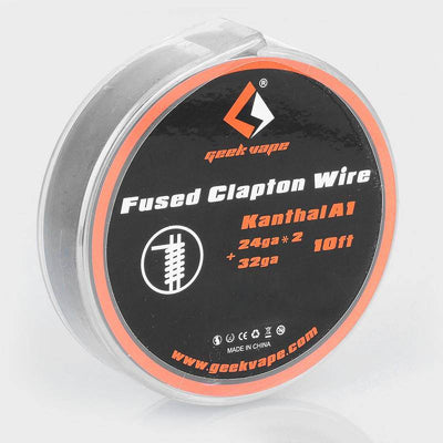 Geekvape Kanthal - A1 Fused Clapton Wire 24ga*2+32ga - 10ft - Super Vape Store