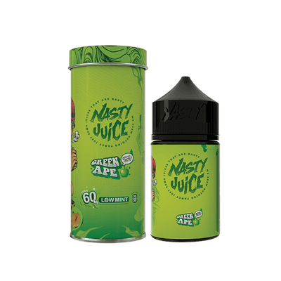 Yummy Series - Nasty Juice - GREEN APE - Apple - Low Mint - 60ml - Super Vape Store