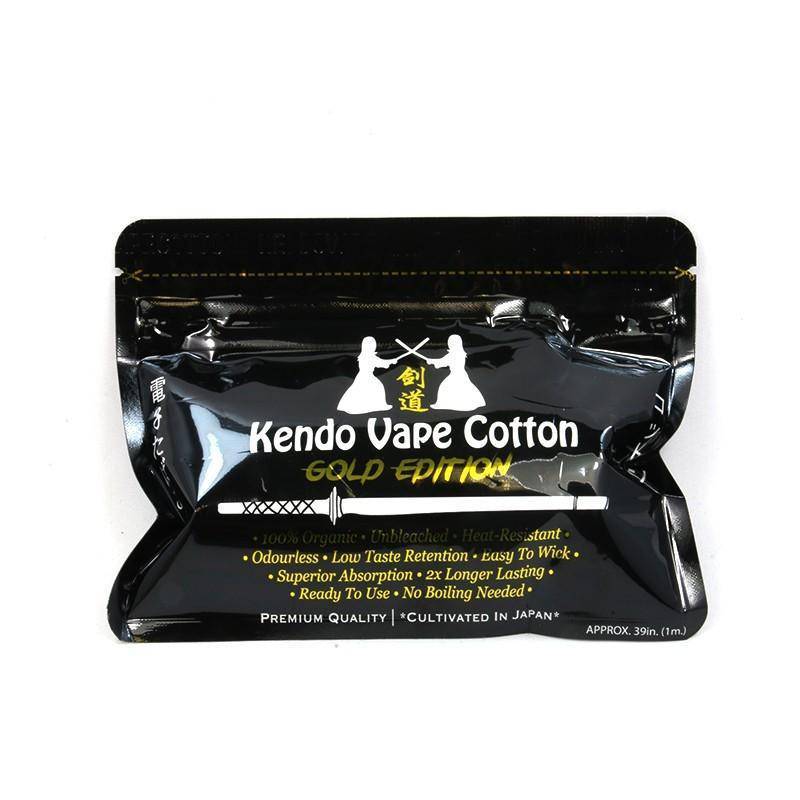 Kendo Gold Vape Cotton - Super Vape Store