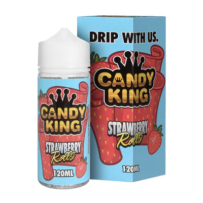 Candy King - Strawberry Rolls - 100ml - Super Vape Store