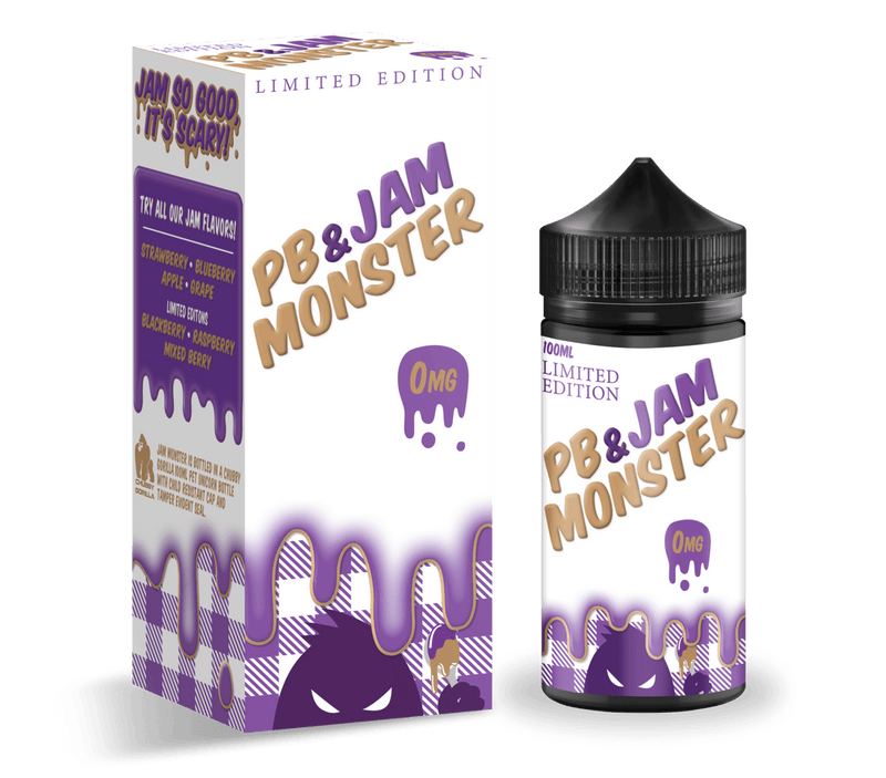 Jam Monster - PB & Jam Grape - Super Vape Store