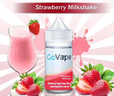 Go Vape - Strawberry Milkshake - Super Vape Store