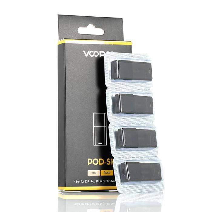 VOOPOO Drag Nano Replacement S1 Pod Cartridge 1ml (4pcs/pack) - Super Vape Store