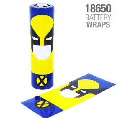 18650 Battery Wrap - Themed Battery Wraps - Super Vape Store